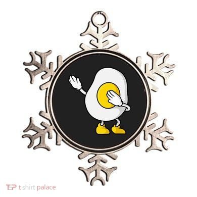 Dabbing Egg I’M So Eggcited Breakfast Gift Ornament