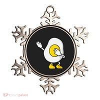 Dabbing Egg I’M So Eggcited Breakfast Gift Ornament thumb 0