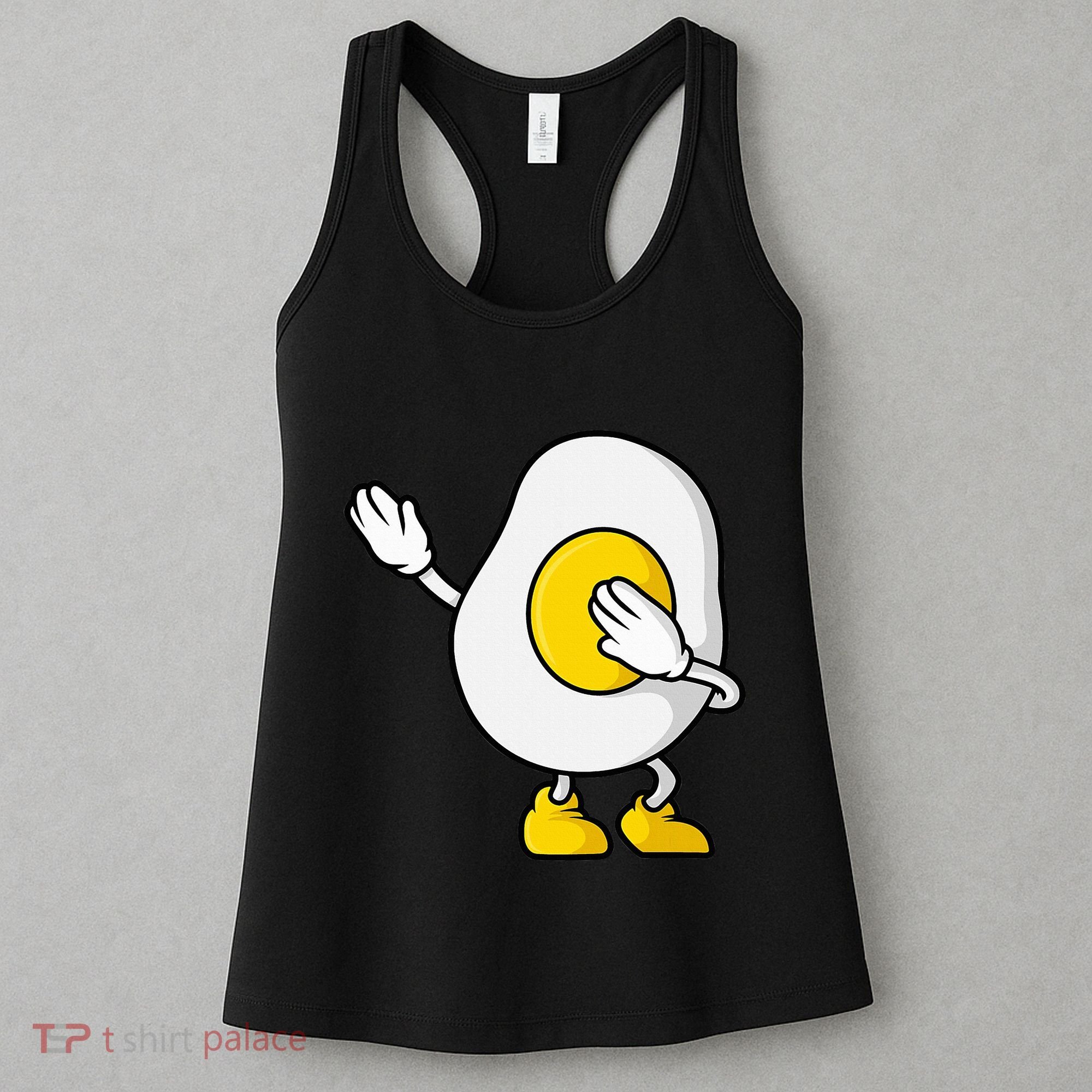Dabbing Egg I’M So Eggcited Breakfast Gift Women's Tank Top