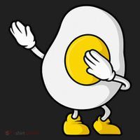 Dabbing Egg I’M So Eggcited Breakfast Gift Hat thumb 2