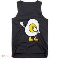 Dabbing Egg I’M So Eggcited Breakfast Gift Tank Top thumb 0