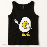 Dabbing Egg I’M So Eggcited Breakfast Gift Tank Top thumb 2