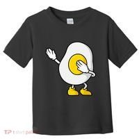 Dabbing Egg I’M So Eggcited Breakfast Gift Toddler T-Shirt thumb 0