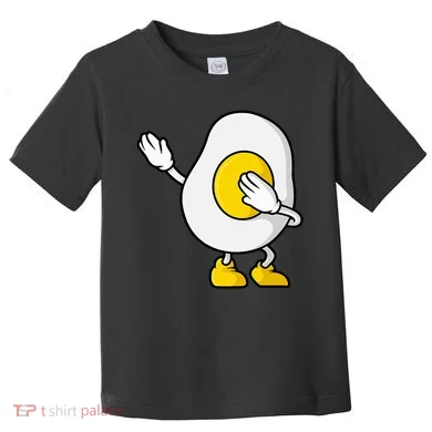Dabbing Egg I’M So Eggcited Breakfast Gift Toddler T-Shirt
