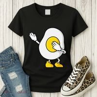 Dabbing Egg I’M So Eggcited Breakfast Gift Women's T-Shirt thumb 3