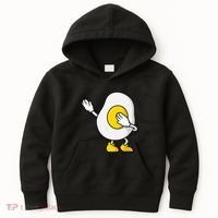 Dabbing Egg I’M So Eggcited Breakfast Gift Kids Hoodie thumb 0