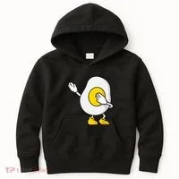 Dabbing Egg I’M So Eggcited Breakfast Gift Kids Hoodie thumb 0