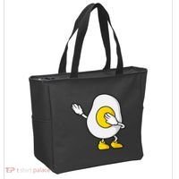 Dabbing Egg I’M So Eggcited Breakfast Gift Tote Bag thumb 2
