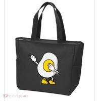 Dabbing Egg I’M So Eggcited Breakfast Gift Tote Bag thumb 3