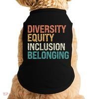 Diversity Equity Inclusion Belonging Doggie Tank thumb 0