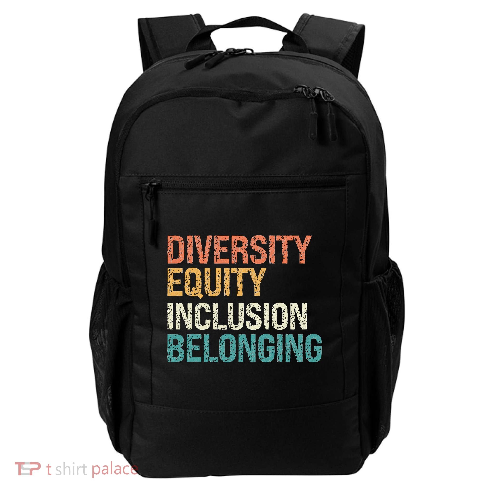 Diversity Equity Inclusion Belonging Backpack