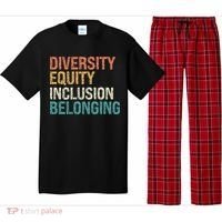 Diversity Equity Inclusion Belonging Pajama Set thumb 0