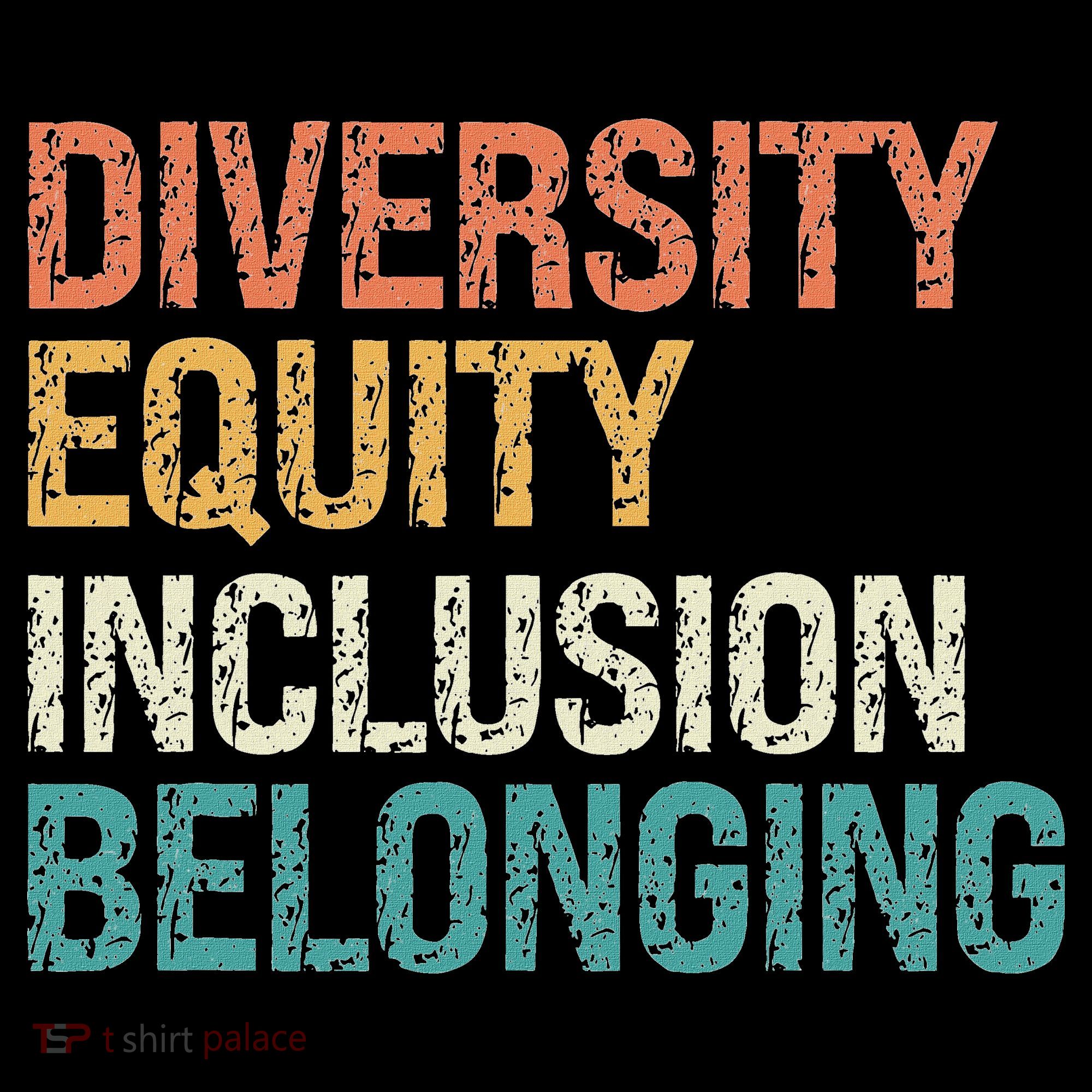 Diversity Equity Inclusion Belonging Women's Hoodie