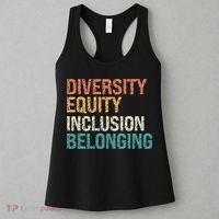 Diversity Equity Inclusion Belonging Women's Tank Top thumb 3