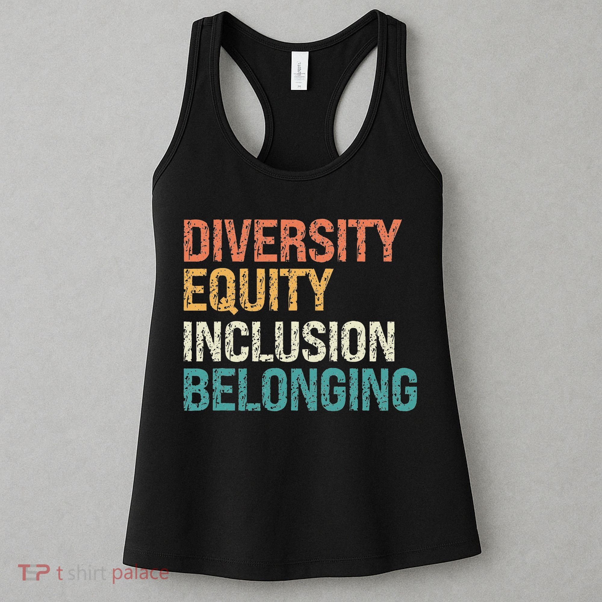 Diversity Equity Inclusion Belonging Women's Tank Top