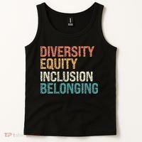 Diversity Equity Inclusion Belonging Tank Top thumb 2