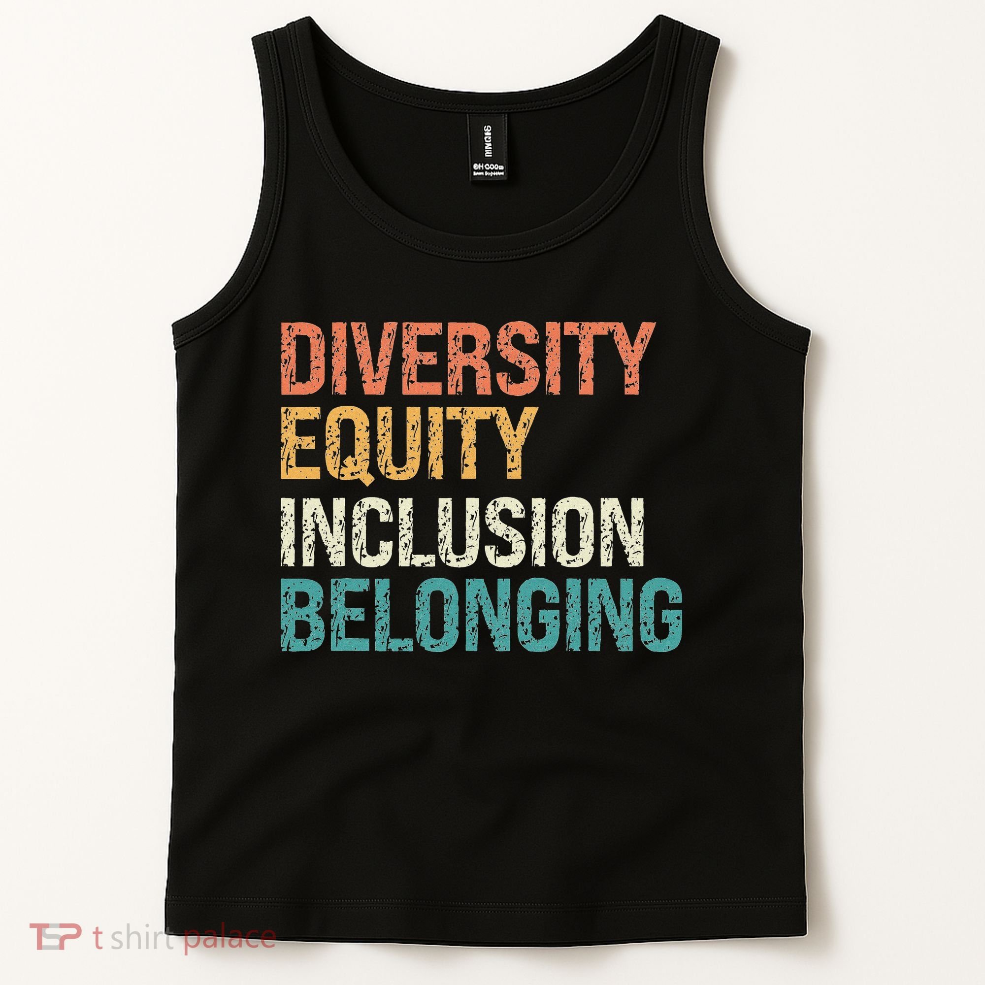 Diversity Equity Inclusion Belonging Tank Top