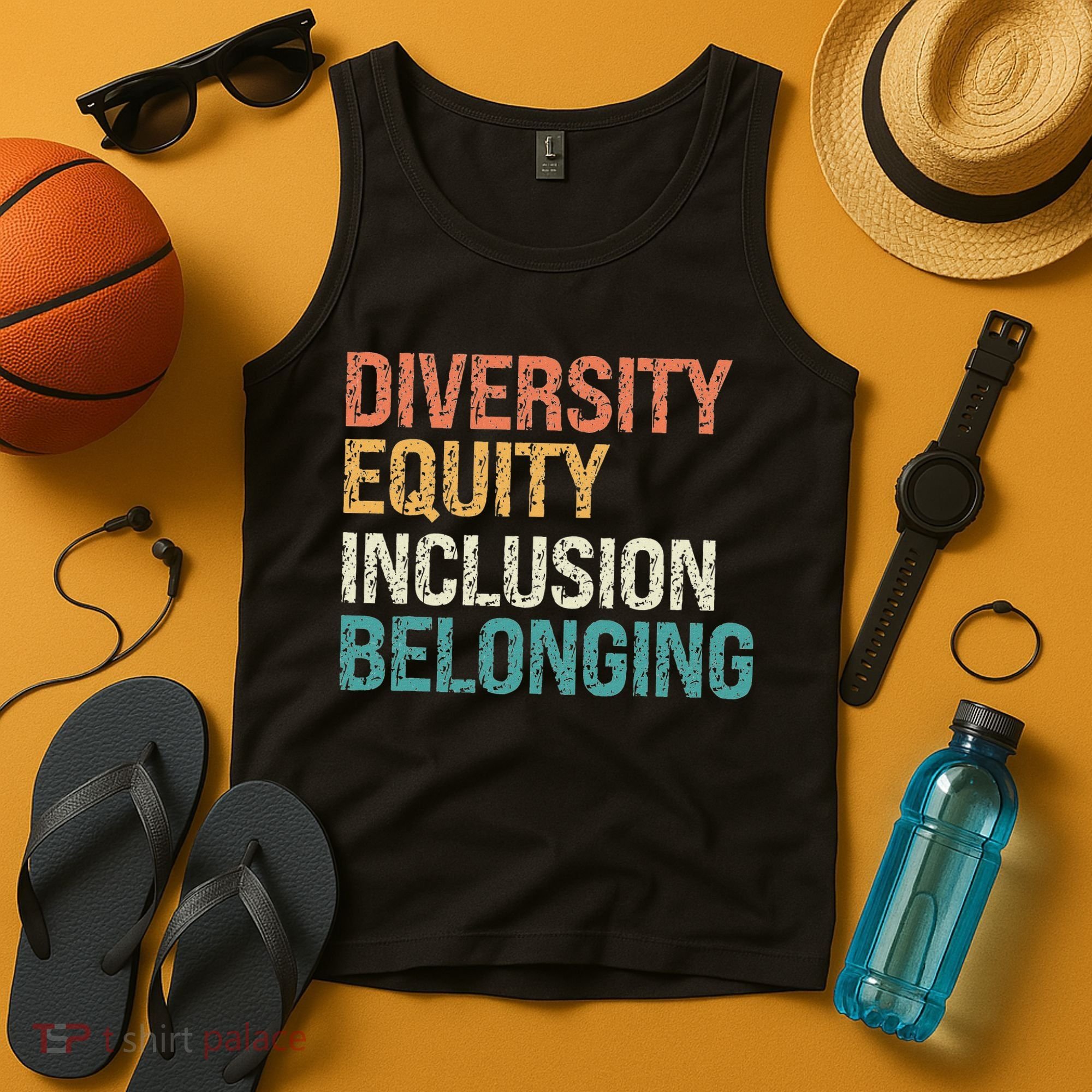 Diversity Equity Inclusion Belonging Tank Top
