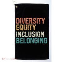 Diversity Equity Inclusion Belonging Golf Towel thumb 0
