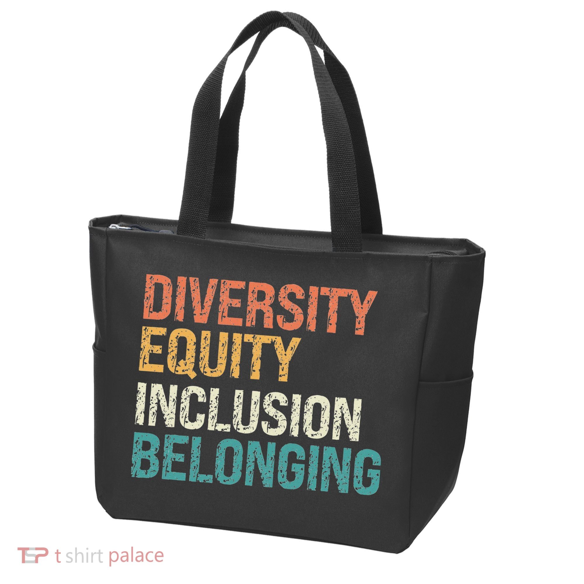 Diversity Equity Inclusion Belonging Tote Bag