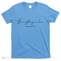 Do Everything In Love Bible Verse Quote T-Shirt thumb 0