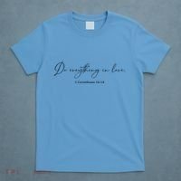 Do Everything In Love Bible Verse Quote T-Shirt thumb 4