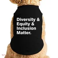 Diversity Equity Inclusion Matter Doggie Tank thumb 0