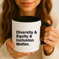 Diversity Equity Inclusion Matter Coffee Mug thumb 3