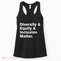 Diversity Equity Inclusion Matter Women's Tank Top thumb 0