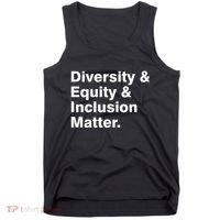 Diversity Equity Inclusion Matter Tank Top thumb 0