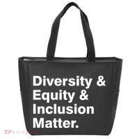 Diversity Equity Inclusion Matter Tote Bag thumb 0