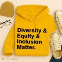 Diversity Equity Inclusion Matter Hoodie thumb 4