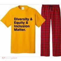 Diversity Equity Inclusion Matter Pajama Set thumb 0