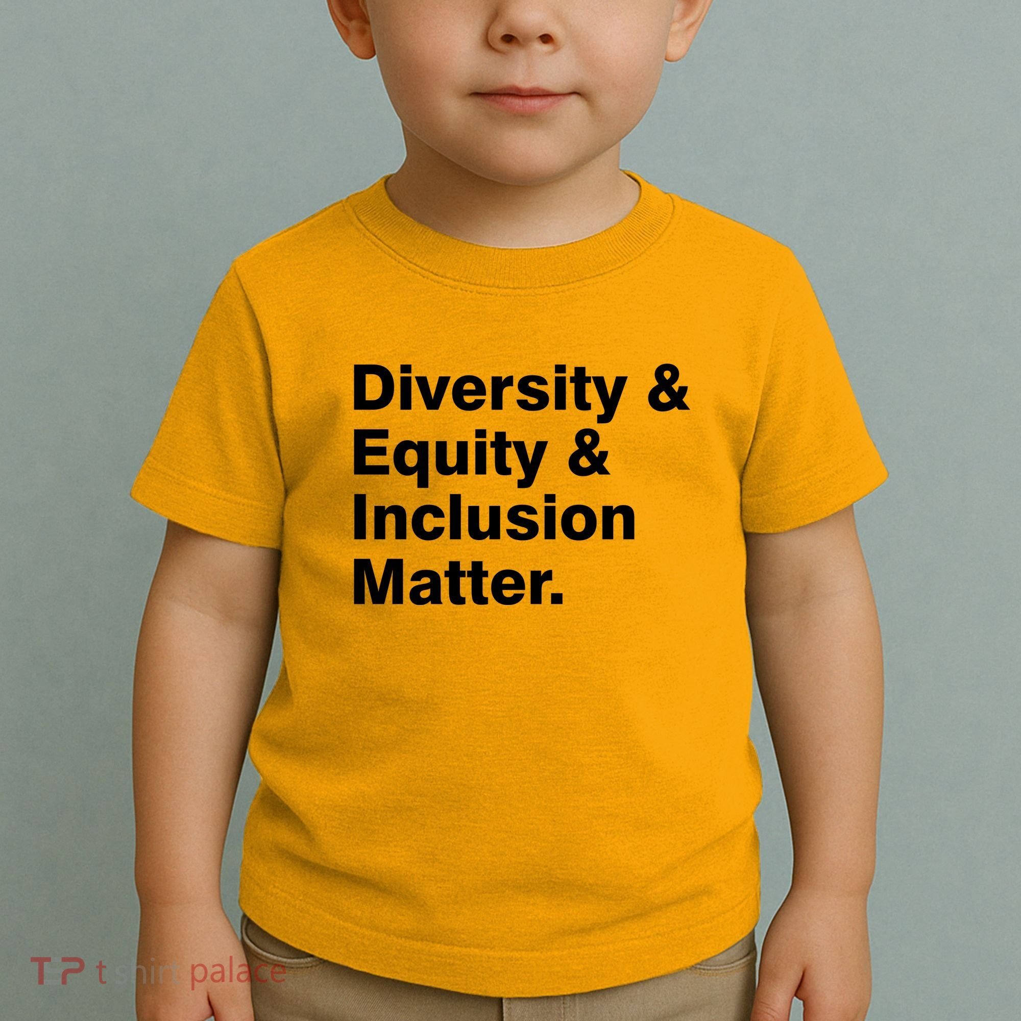 Diversity Equity Inclusion Matter Toddler T-Shirt