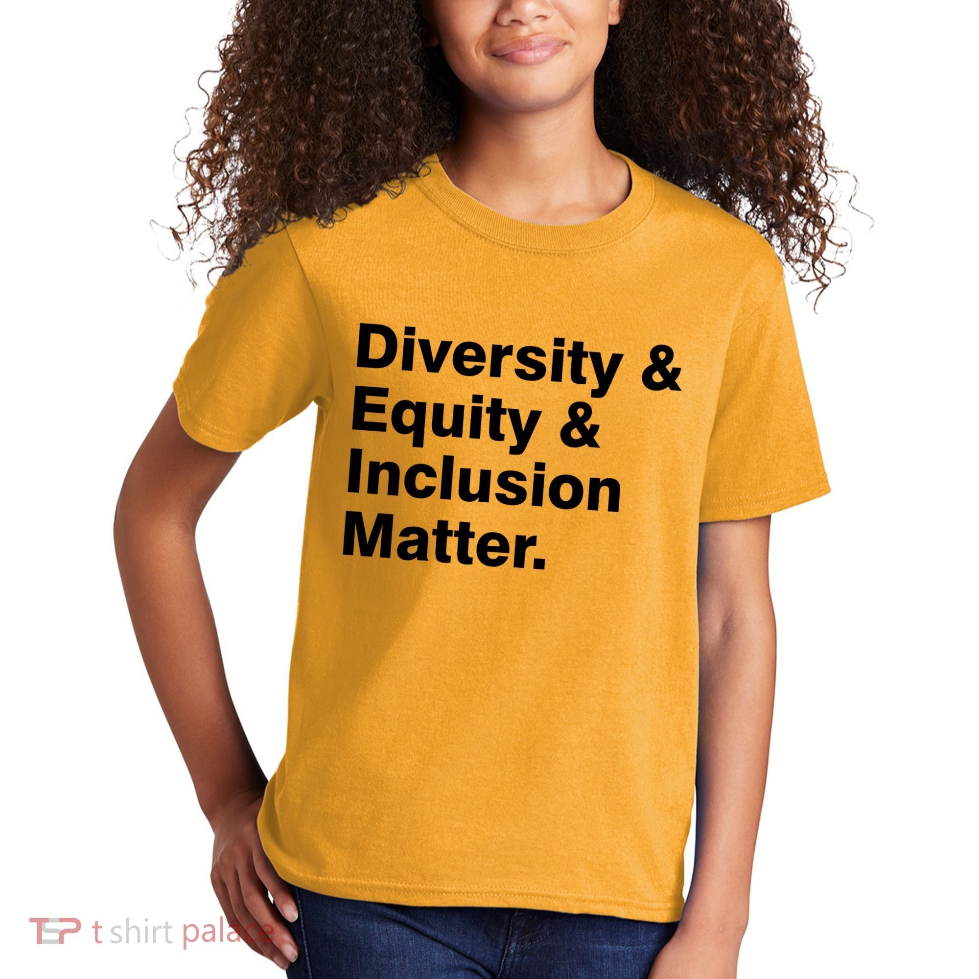 Diversity Equity Inclusion Matter Kids T-Shirt
