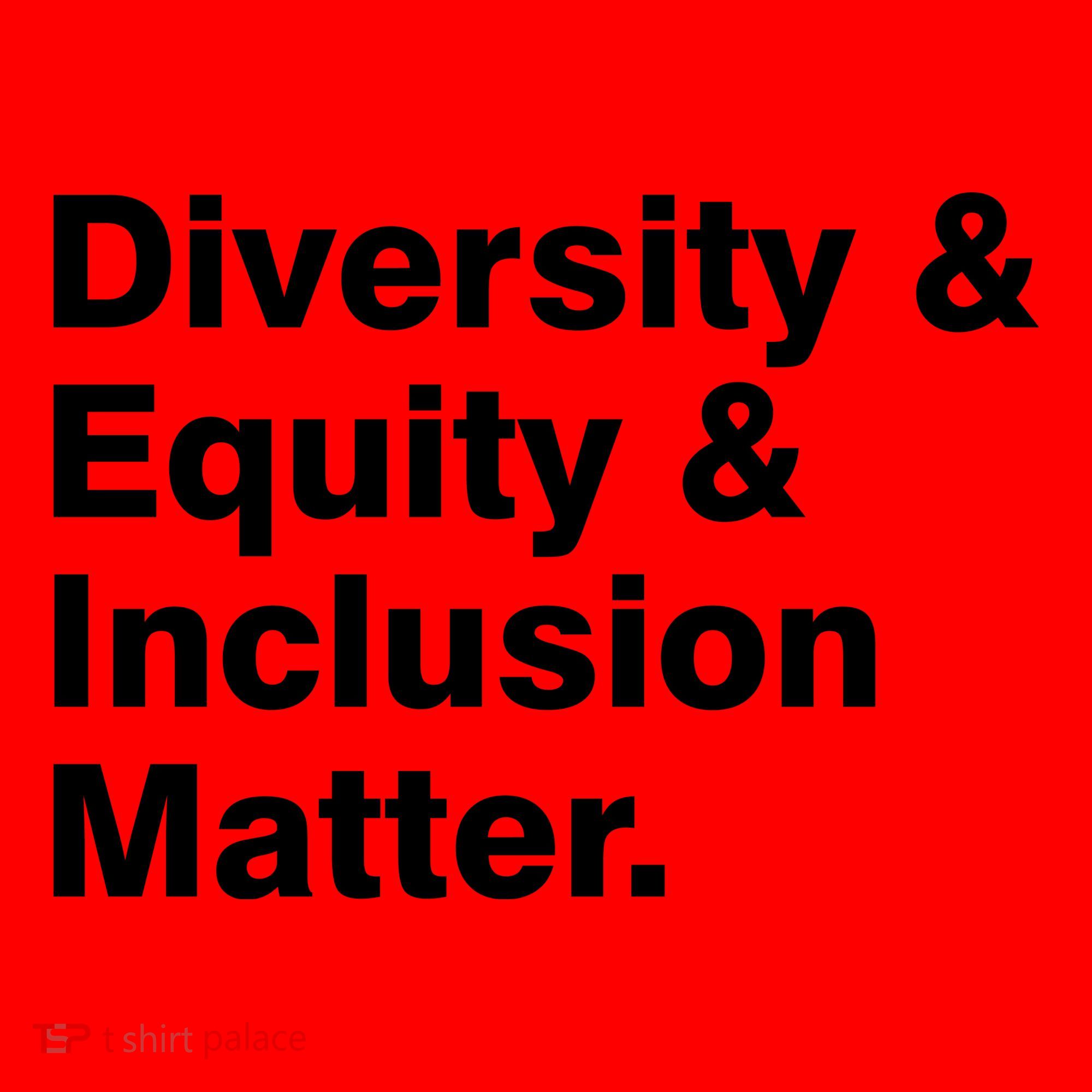 Diversity Equity Inclusion Matter Santa Hat