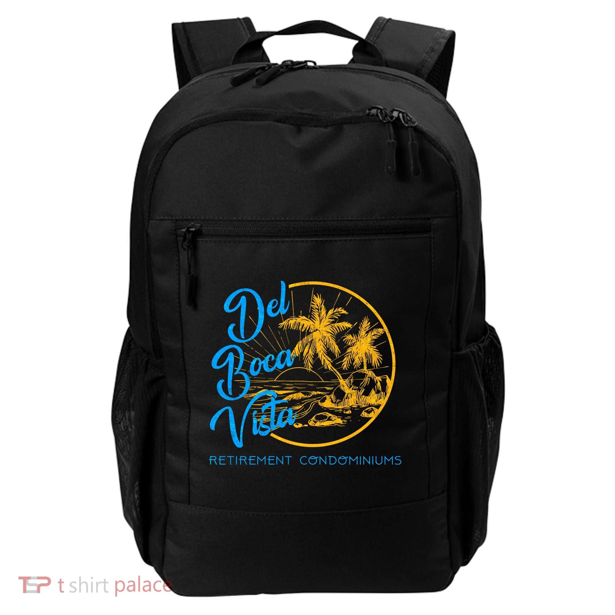 Del Boca Vista Retirement Condominiums Backpack