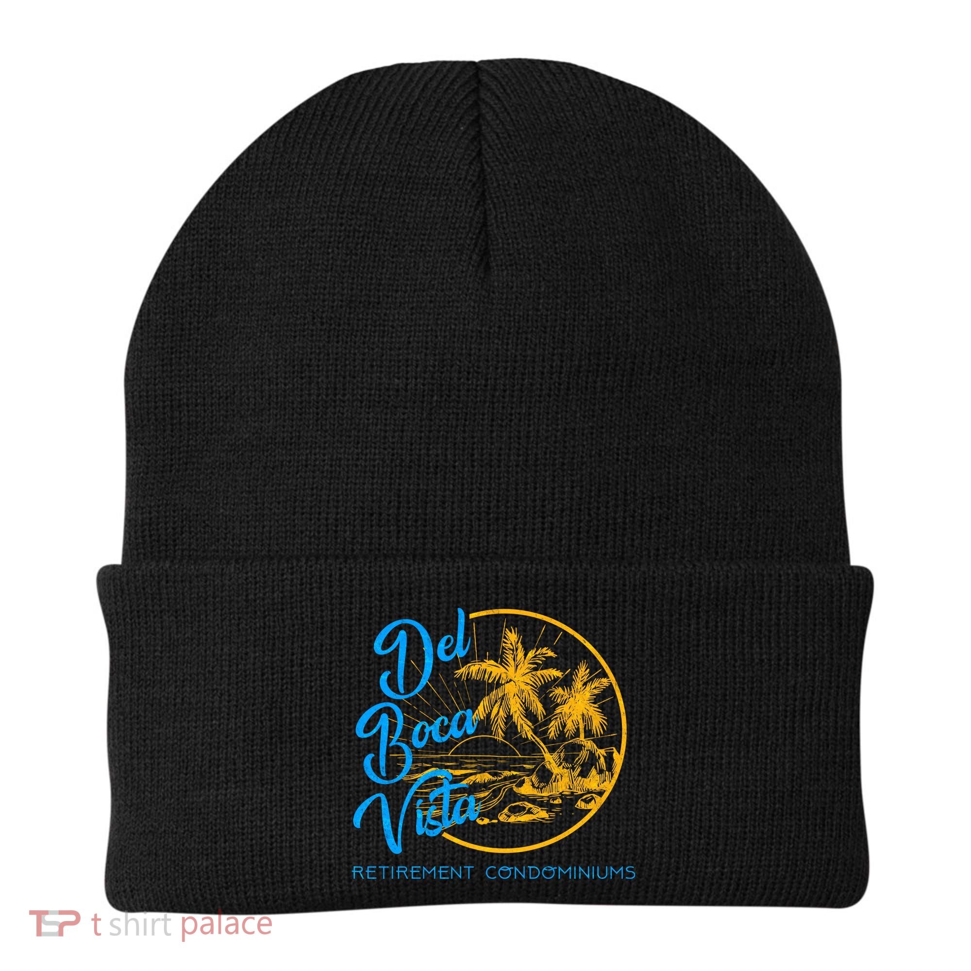 Del Boca Vista Retirement Condominiums Beanie