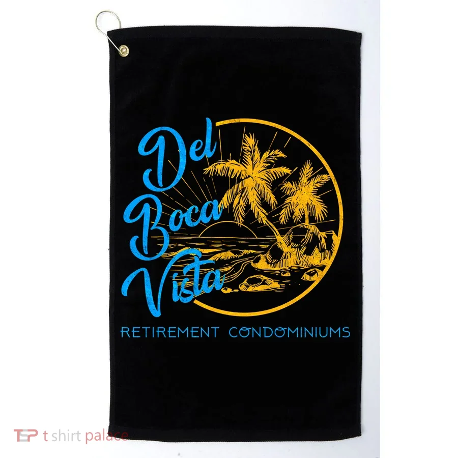 Del Boca Vista Retirement Condominiums Golf Towel