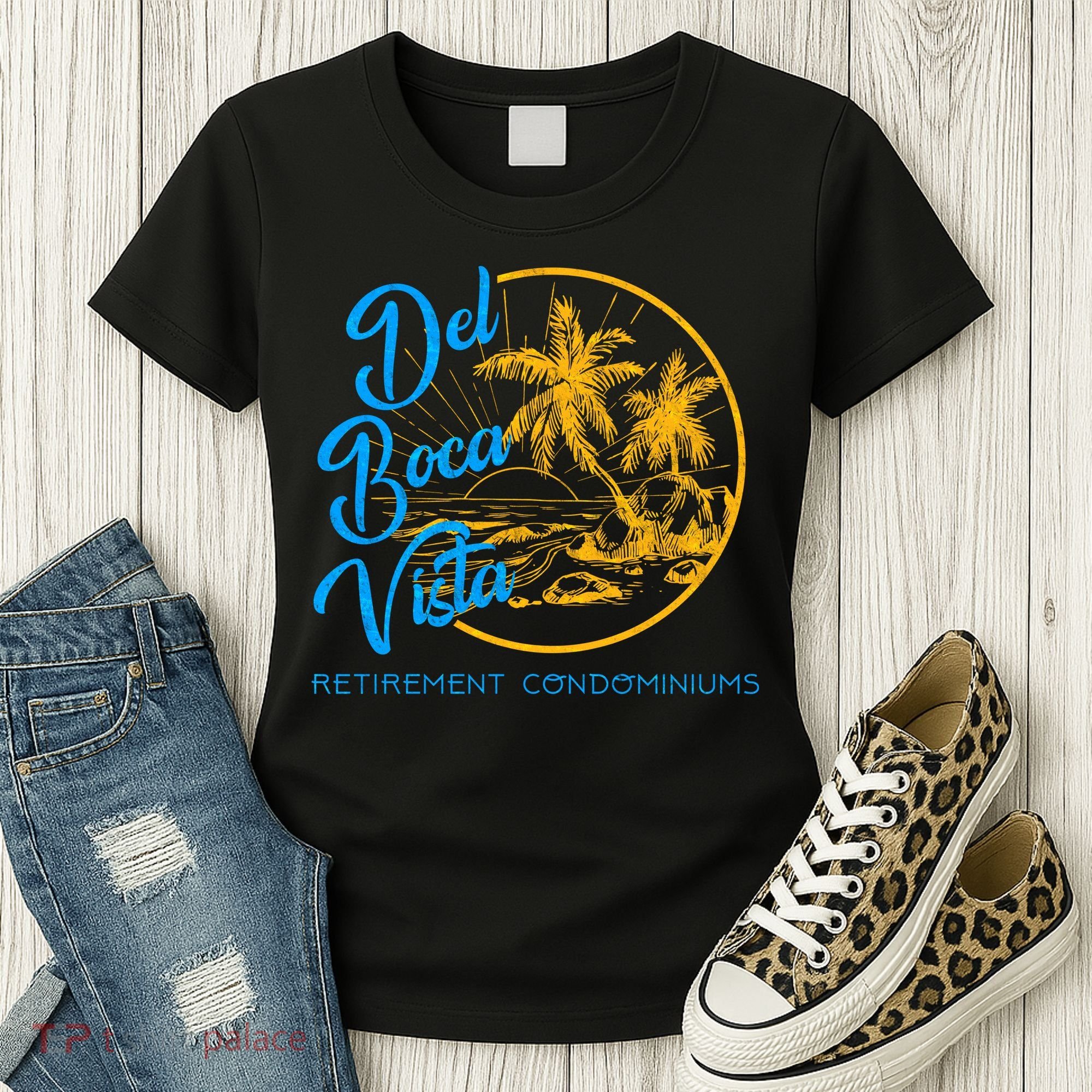Del Boca Vista Retirement Condominiums Women's T-Shirt