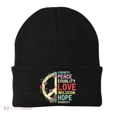 Diversity Equality Love Peace Human Rights Social Justice Beanie