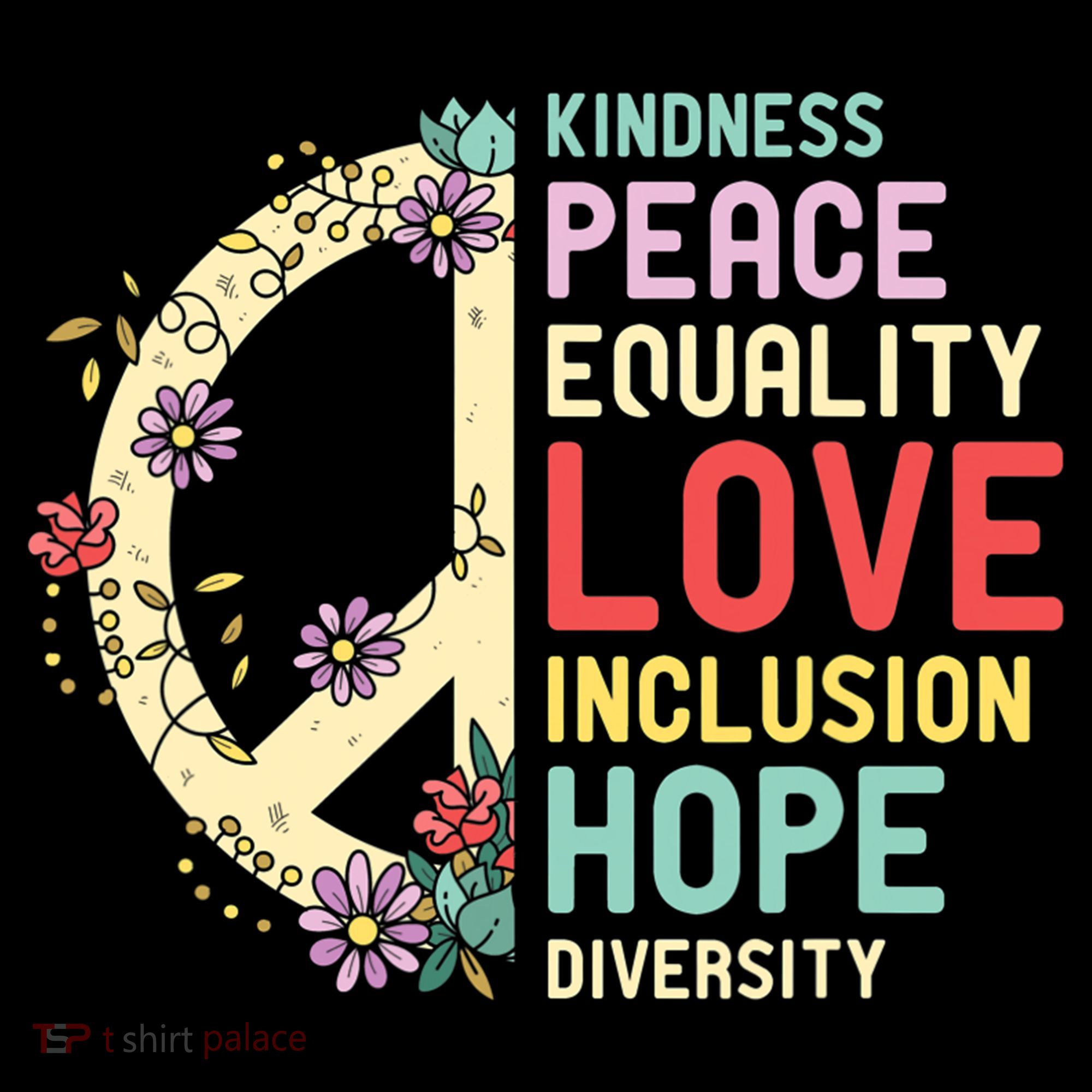 Diversity Equality Love Peace Human Rights Social Justice Mousepad