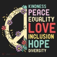 Diversity Equality Love Peace Human Rights Social Justice Hat thumb 2