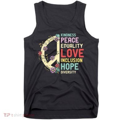 Diversity Equality Love Peace Human Rights Social Justice Tank Top