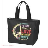 Diversity Equality Love Peace Human Rights Social Justice Tote Bag thumb 3