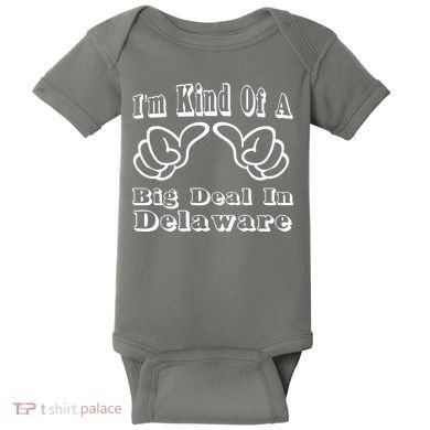 Delaware Big Deal Baby Bodysuit