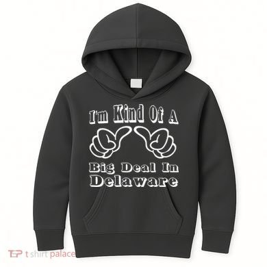 Delaware Big Deal Kids Hoodie