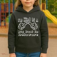 Delaware Big Deal Kids Hoodie thumb 3