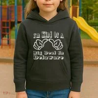Delaware Big Deal Kids Hoodie thumb 3
