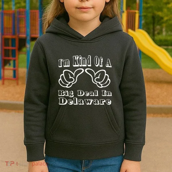 Delaware Big Deal Kids Hoodie